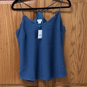 J. Crew Chic Camisole in Blue, NWT, Size 6